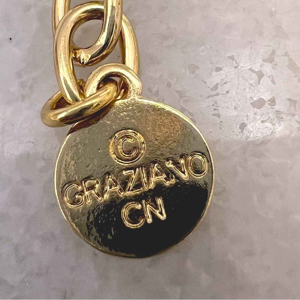 RJ Graziano Gold Ball Bead Necklace - Picture 8 of 9